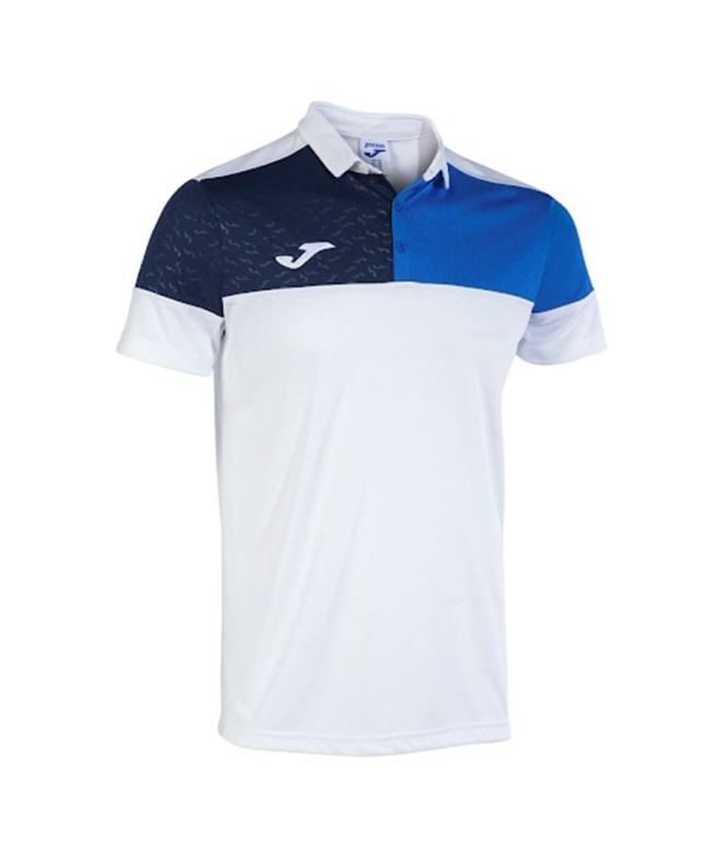 Polo Manga Corta Joma Crew V Hombre/Niño Blanco...