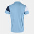 Polo Manga Corta Joma Crew V Hombre/Niño Celeste Marino Blanco