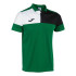 Polo Manga Corta Joma Crew V Hombre/Niño Verde Negro Blanco