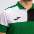 Polo Manga Corta Joma Crew V Hombre/Niño Verde Negro Blanco