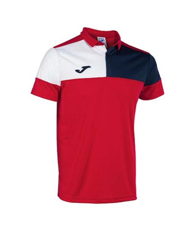 Polo Manga Corta Joma Crew V Hombre/Niño Rojo...