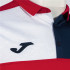 Polo Manga Corta Joma Crew V Hombre/Niño Rojo Marino Blanco