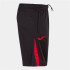 Short de Fútbol Joma Championship VII Hombre/Niño Negro Rojo