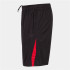 Short de Fútbol Joma Championship VII Hombre/Niño Negro Rojo