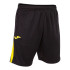 Short de Fútbol Joma Championship VII Hombre/Niño Negro Amarillo
