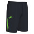 Short de Fútbol Joma Championship VII Hombre/Niño Negro Verde Flúor