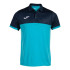 Polo Joma Manga Corta Montreal Hombre/Niño Turquesa Flúor Marino