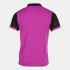 Polo Joma Manga Corta Montreal Hombre/Niño Rosa Flúor Negro