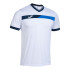 Camiseta de Pádel Joma Manga Corta Court Hombre/Niño Blanco Royal Marino