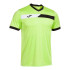 Camiseta de Pádel Joma Manga Corta Court Hombre/Niño Lima Negro Blanco