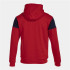 Sudadera de Fútbol Joma Con Capucha Crew V Hombre/Niño Rojo Marino
