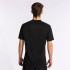 Camiseta de Fútbol Joma Manga Corta Tiger V Hombre/Niño Negro Burdeos
