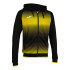 Chaqueta de Fútbol Joma Con Capucha Tiger V Hombre/Niño Negro Amarillo