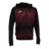 Chaqueta de Fútbol Joma Con Capucha Tiger V Hombre/Niño Negro Burdeos