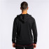 Chaqueta de Fútbol Joma Con Capucha Tiger V Hombre/Niño Negro Burdeos