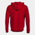 Chaqueta de Fútbol Joma Con Capucha Tiger V Hombre/Niño Rojo Negro