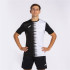 Camiseta de Fútbol Joma Manga Corta City II Hombre/Niño Negro Blanco