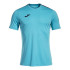 Camiseta de Fútbol Joma Manga Corta Olimpiada Hombre/Niño Turquesa Flúor Marino