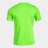 Camiseta de Fútbol Joma Manga Corta Olimpiada Hombre/Niño Verde Flúor Negro