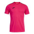 Camiseta de Fútbol Joma Manga Corta Olimpiada Hombre/Niño Fucsia Negro