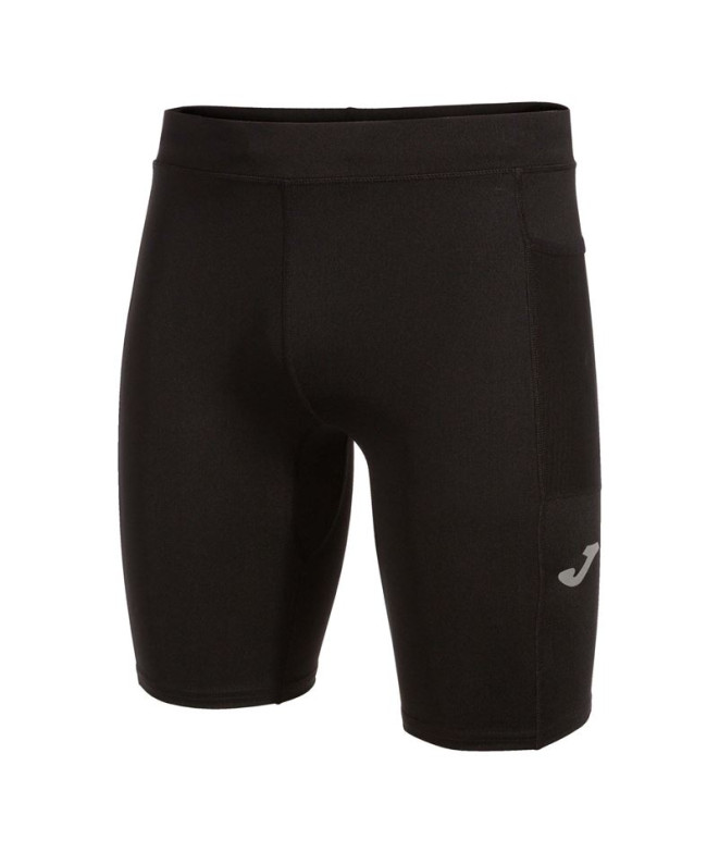 Mallas de Running Joma Cortas Elite X Unisex Negro