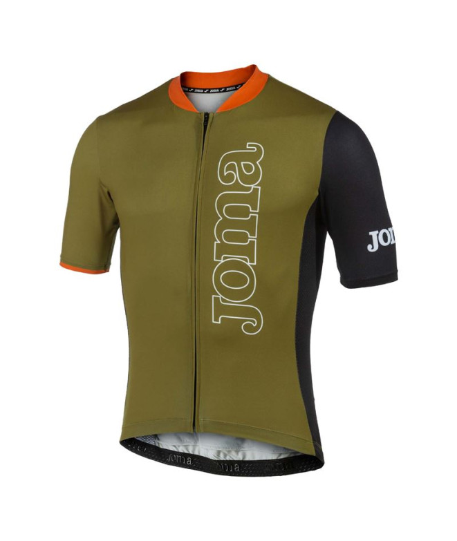 Maillot de CicII Smo Joma Crono Unisex Caqui Negro
