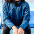 Chubasquero Joma Galia Mujer/Niña Marino