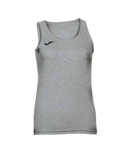 Camiseta Joma Diana Mujer/Niña Gris Melange Claro S/M
