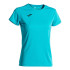 Camiseta de Running Joma Manga Corta Combi Mujer/Niña Turquesa Flúor