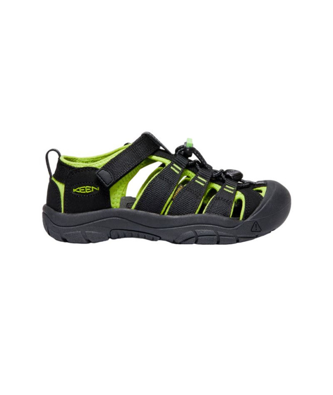 Sandalias de Montaña Keen Newport H2 Black/Lime...