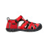 Sandalias Keen Seacamp II Cnx Racing Red/Gargoyle Infantil