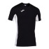Camiseta Joma Cosenza Hombre Negro-Blanco