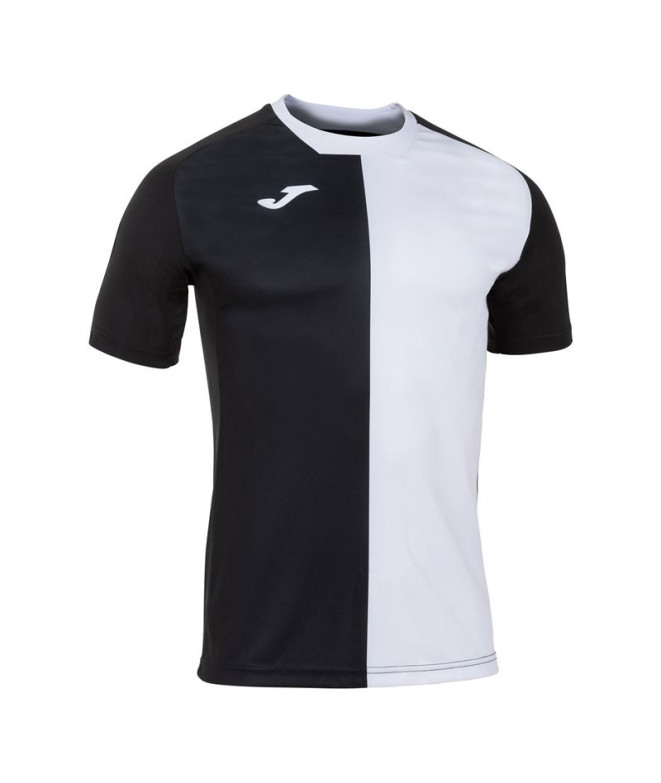 Camiseta Joma City Hombre / Niño Negro-Blanco