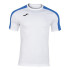 Camiseta de Fútbol Joma Academy III Manga Corta Hombre/Niño Blanco Royal