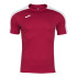 Camiseta de Fútbol Joma Academy III Manga Corta Hombre/Niño Rojo Blanco