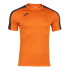 Camiseta de Fútbol Joma Academy III Manga Corta Hombre/Niño Naranja Negro