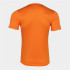 Camiseta de Fútbol Joma Academy III Manga Corta Hombre/Niño Naranja Negro