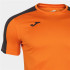 Camiseta de Fútbol Joma Academy III Manga Corta Hombre/Niño Naranja Negro