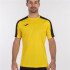 Camiseta de Fútbol Joma Academy III Manga Corta Hombre/Niño Amarillo Negro