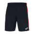 Short de Fútbol Joma Maxi Hombre/Niño Negro Rojo