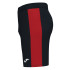 Short de Fútbol Joma Maxi Hombre/Niño Negro Rojo