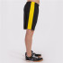 Short de Fútbol Joma Maxi Hombre/Niño Negro Amarillo