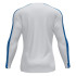 Camiseta de Fútbol Joma Academy III Manga Larga Hombre/Niño Blanco Royal