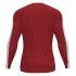 Camiseta de Fútbol Joma Academy III Manga Larga Hombre/Niño Rojo Blanco