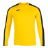 Camiseta de Fútbol Joma Academy III Manga Larga Hombre/Niño Amarillo Negro