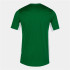 Camiseta Deportiva Joma Cosenza Manga Corta Hombre Verde Blanco