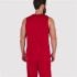Camiseta Deportiva Joma Combi Basket Sin Mangas Hombre/Niño Rojo