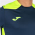 Camiseta de Fútbol Joma Championship VI Manga Corta Hombre/Niño Marino Amarillo Flúor