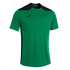 Camiseta de Fútbol Joma Championship VI Manga Corta Hombre/Niño Verde Negro
