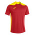 Camiseta de Fútbol Joma Championship VI Manga Corta Hombre/Niño Rojo Amarillo